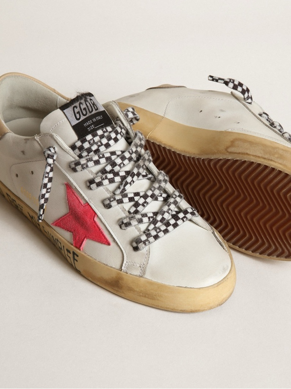 Golden Goose super star you are my sunrise pink EUC